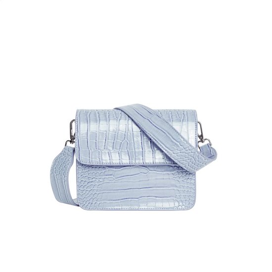 Cayman Shiny Strap Bag Baby Blue 1